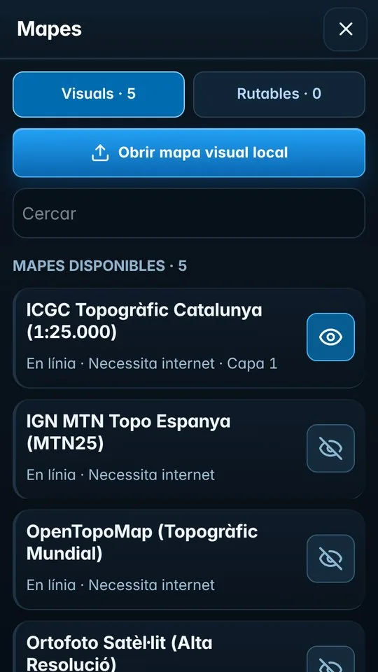 Llista de mapes